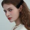 Less Is More Black Tie Ribbon Hair Pin
