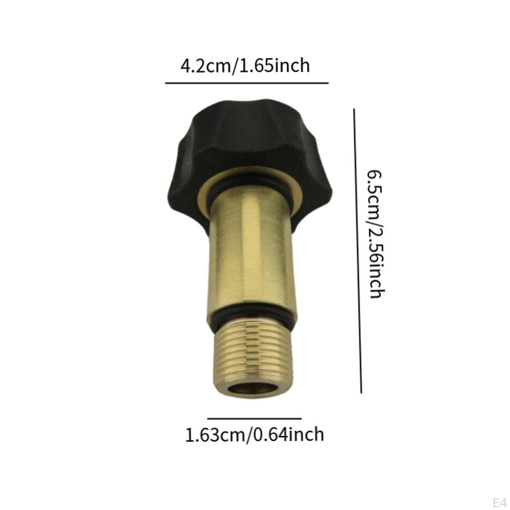 3/4"; Samice na 3/8" Samec pro připojení čisticí pumpy