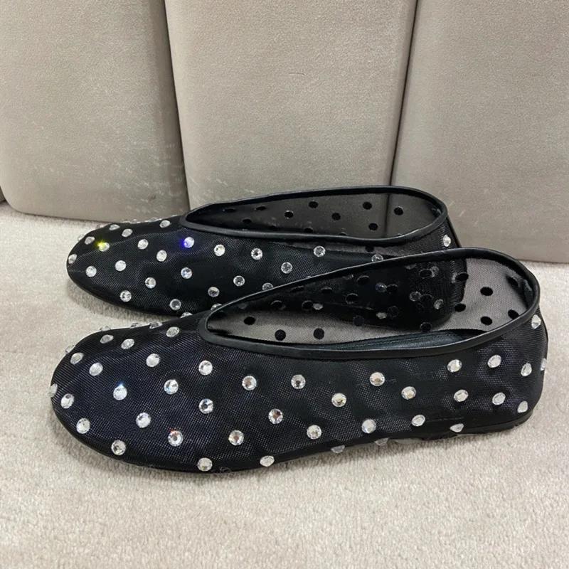 Fashion Mary Jane Shoes for Women, Flat and Comfortable, Ballet Shoes, New Styles for Spring and Summer 2024