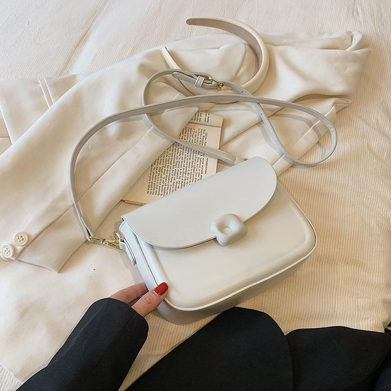 Elegant Chic Designer Shoulder Bag 2023 Fashion Trend Small Square Bag For Women In Pu Leather