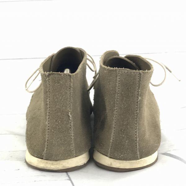 Agnes b Homme Wildleder Chukka Boots 25.5 Braun(GEBRAUCHT)