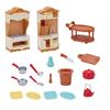 Bathroom Garden Dollhouse Furniture Pretend Play Toy Kitchen Cooking Toy Miniature Furniture