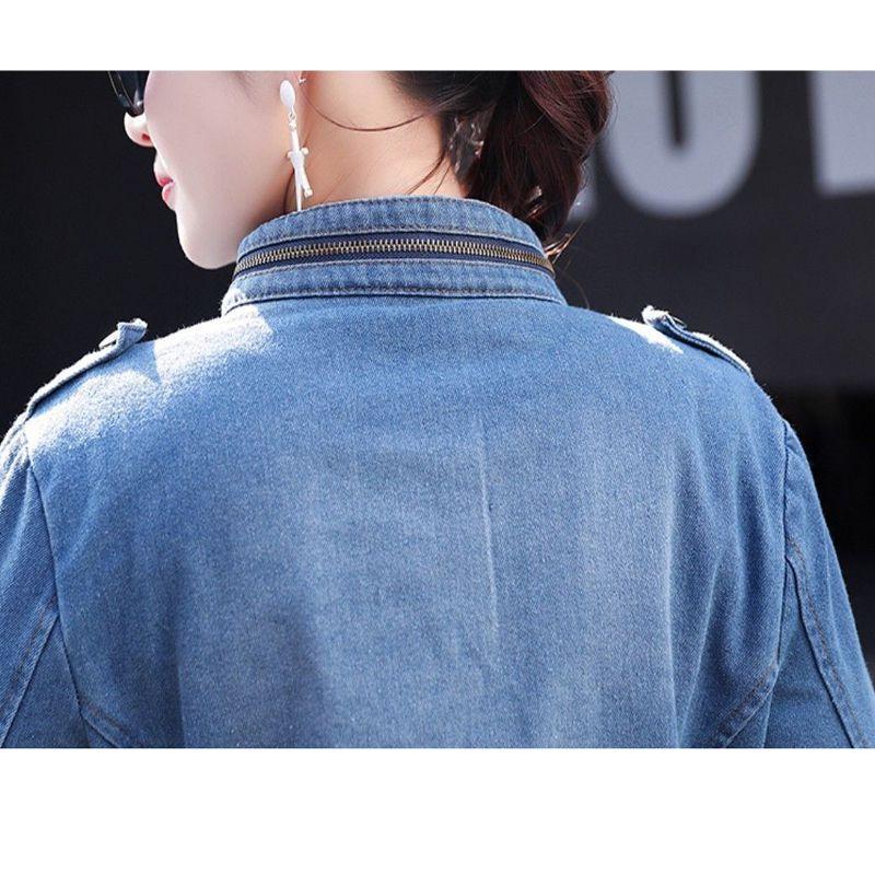 Premium Quality Plus Size Casual Women's Denim Jacket With Classic Timeless Design
