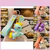 Entzückender Unisex Einhorn Schlüsselanhänger Weiches Silikon Langlebig Geburtstagsfeier Geschenk