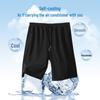 Jeanswest Men's Ice Silk Quick-Dry Sport Shorts