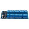 16 Channel Relay Module Electromagnetic Board for ARMAVR PIC PLC Low Level Trigger12V