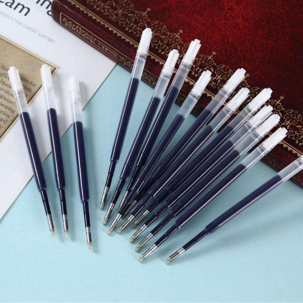 5/50 PZ Ricariche Penna a Sfera Per Penne Parker Punta Media L:10cm In Penne Nere Ricariche Materiale Scolastico Ufficio Cancelleria