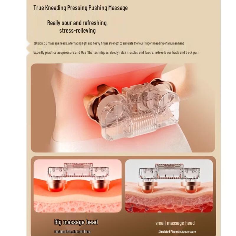 Breo Back2pro Lumbar & Hip Massager Cushion CN plug (adapter included)