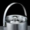 Double Wall Beer Cooler Bucket Stainless Steel Chilling Beer Container Insulated Ice Bucket  Party