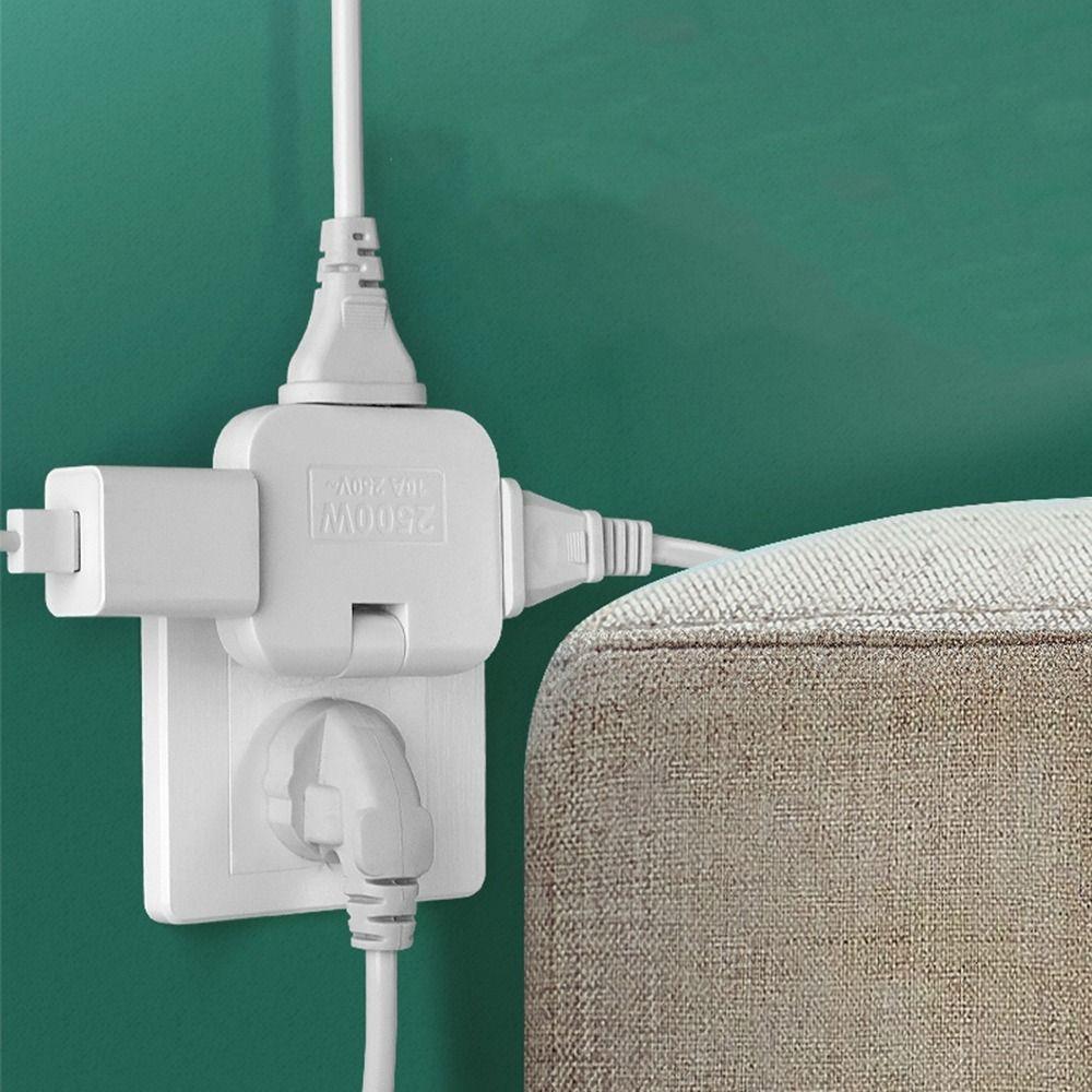 1 Fulfillment 180° Rotating Wireless Extension Socket Adapter EU Plug Electrical Socket Converter