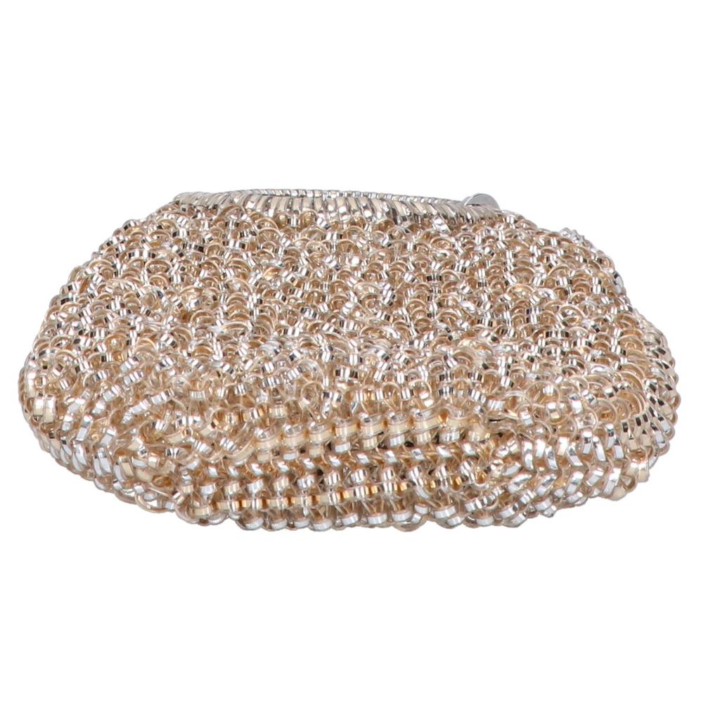 Anteprima [Excellent Condition] PB20F126T1 Standard Round Vertical Small Wire 2-Way Shoulder Bag Handbag Silver goldUsed