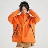 Men Women 3-in-1 Waterproof Windproof Hiking Jacket With Removable Fleece Liner Mountain Trekking Camping Travel