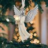 Yousheng Heavenly Angel Ornament Guardian Angel Hanging Decoration Miniature Angel Pendant for Christmas Tree Home Festive Decor Xmas Gift