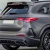Für Mercedes Benz GLC Klasse X254 AMG Line 2024 Heckstoßstangen Zierleiste Lippe Spoiler Kotflügel Canards F Teile , Schwarz