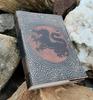 Dragon Embossed Leather Journal: Handbound Celtic Diary, Sketchbook