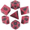 7pcs Dice Set D&D Spider Web Polyhedral DND Dice for DND TRPG Games