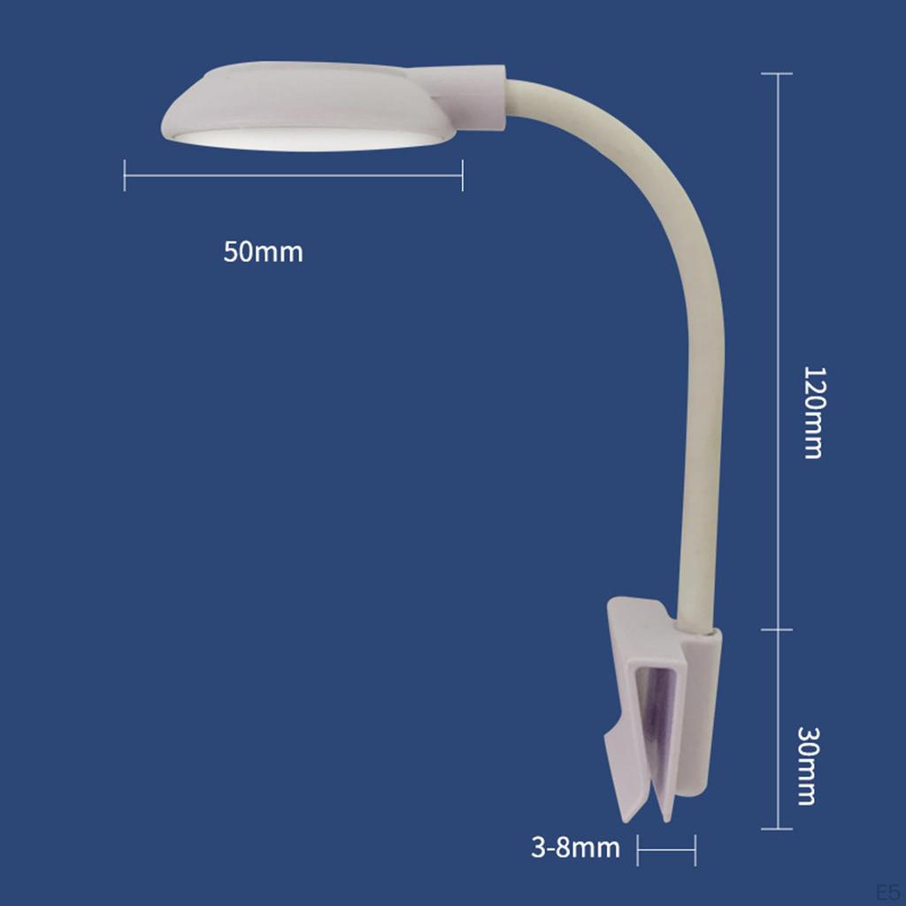 Aquarium Clip Light for Freshwater Plants Lightweight Illumination Solution