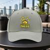 Cartoon Burrito Sandwich Baseball Cap Unisex Adjustable Duckbill Hat for Travel Parties Daily Wear Multiple Colors