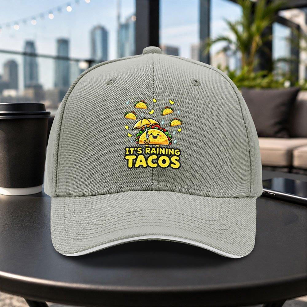 Cartoon Burrito Sandwich Baseball Cap Unisex Adjustable Duckbill Hat for Travel Parties Daily Wear Multiple Colors