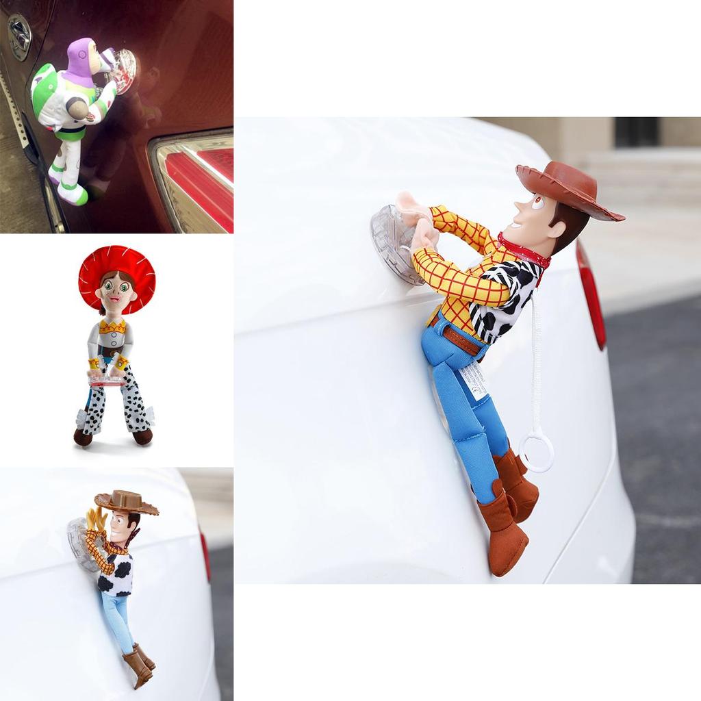 Funny 3d Toy Story Woody And Buzz Car Doll Soft Plush Toy Perfect For Collectors Or As A Gift High Quality Material