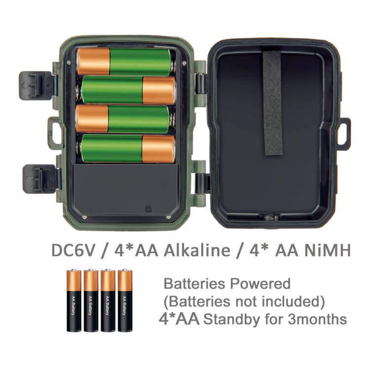 Suntek MiNi301 Infrared Trail Camera, 24MP/1296P—Easy Plug-and-Play Setup