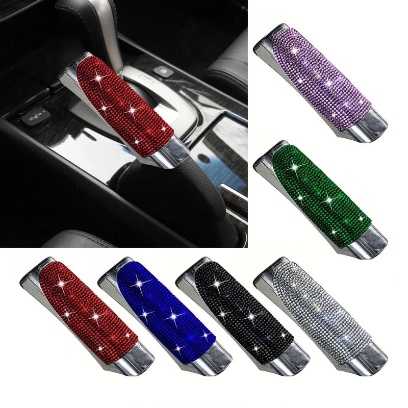 Glitzernder Handbremsgriffbezug Ersetzen Universal Griff Schalthebel Racing Parken Schick Griffbezug Exklusiv