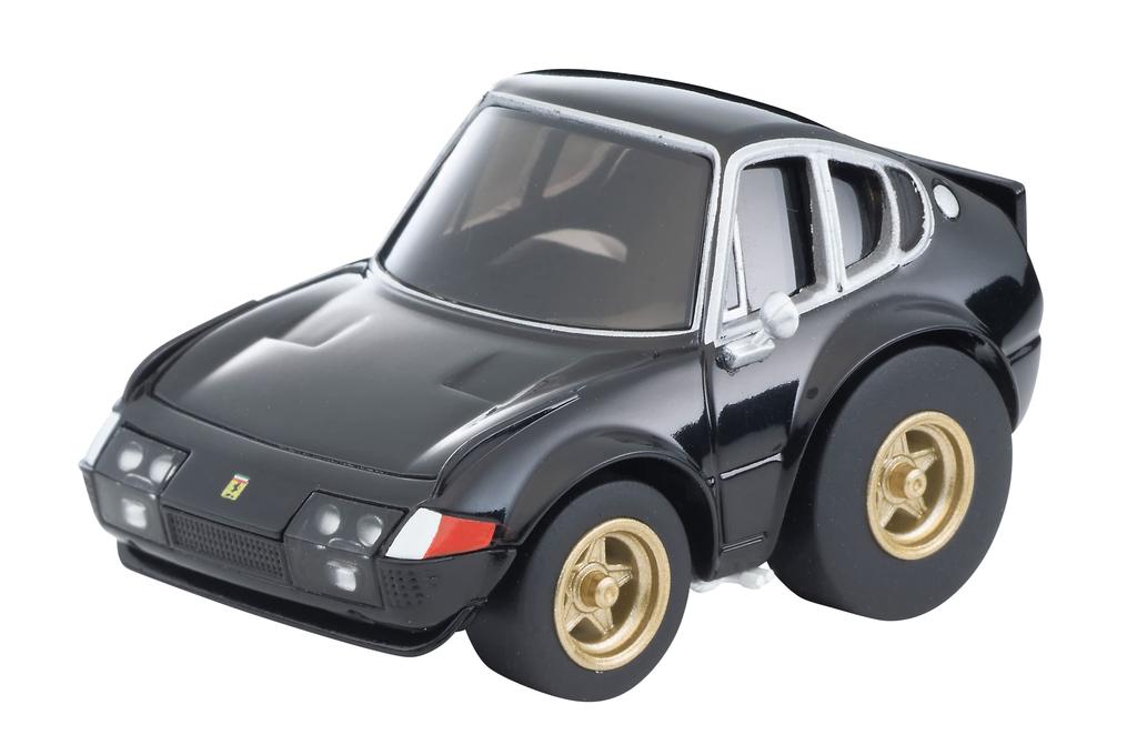 TOMYTEC Zero Ferrari 365 GTB4 Competizione Black Finished Product Choro-Q Z-83c