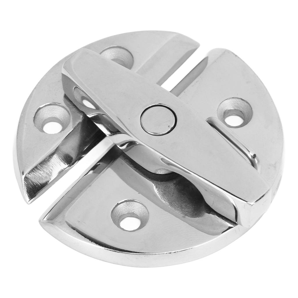 Round Turn Button Twist Catch Latch Mirror Finish Marine Grade Stainless Steel Boat Twist Latch