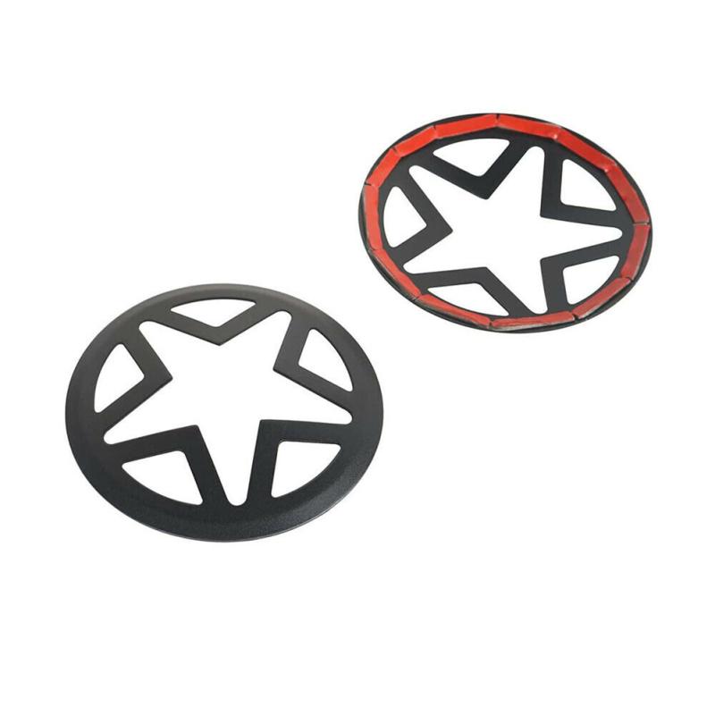 2 Pcs Front Turn Signal Light Cover Flasher Insert Guard Compatible For Jeep Wrangler 2007-2017