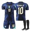 Camiseta de visitante de la Copa del Mundo 2026 Brasil No. 10 Neymar 11 Rafinha conjunto de camiseta de fútbol Camiseta
