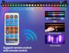 24x12w RGBW 4in1 LED Bar Wall Washer Indoor Color Strip Light DMX512 Control Professional DJ Disco Wall Light Stage Lighting