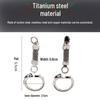 Seal Chain Key Ring Pendant Accessory