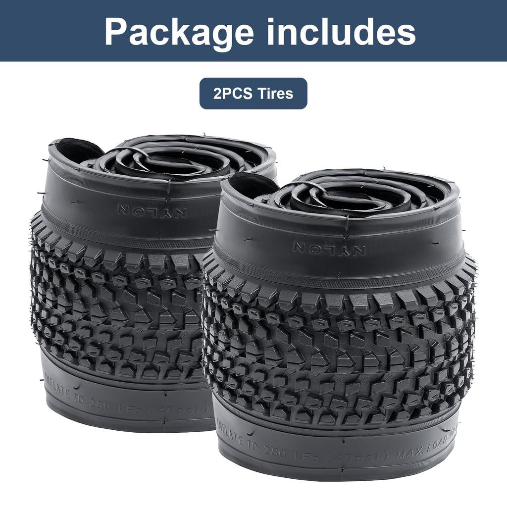 YunSCM 27.5x2.35 Tires, 27.5x2.35 Bicycle Tires, Suitable for 27.5" 2.35" Mountain Bikes and Cross Bikes, Y-1277D