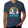 Grim Metal Shirt Pack Unisex T Shirts Unicorn TShirt Cotton Heavy for Unisex Rainbow Graphic Shirts Reaper T Metal Death