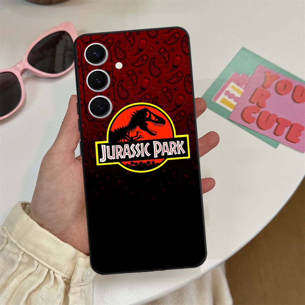 Classic J-JurassicS P-Park Phone Case For Samsung S 24 Fe 25 Ultra Plus 20 Lite 21 30 22 23 24 22 Ultra 5G Fundas