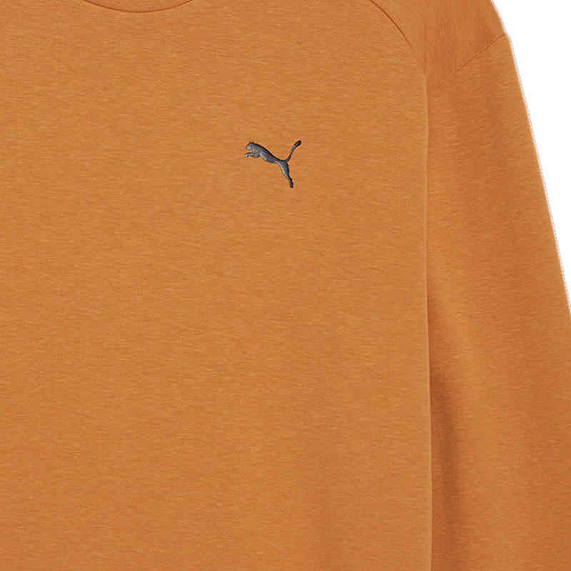 Puma Casual Sports Comfortable Versatile Simple Round Neck Sweatshirt Men tops Brown 684186-64