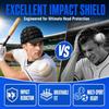 Padded Rugby Helmet Shockproof Football Helmet Hat Sports Protective Helmet Cap  Outdoor