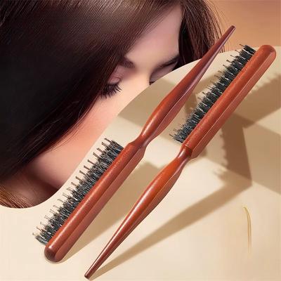 Curly HairFluffy Three-row Comb Hair CombEvening Makeup UpdoPointed Tail Comb