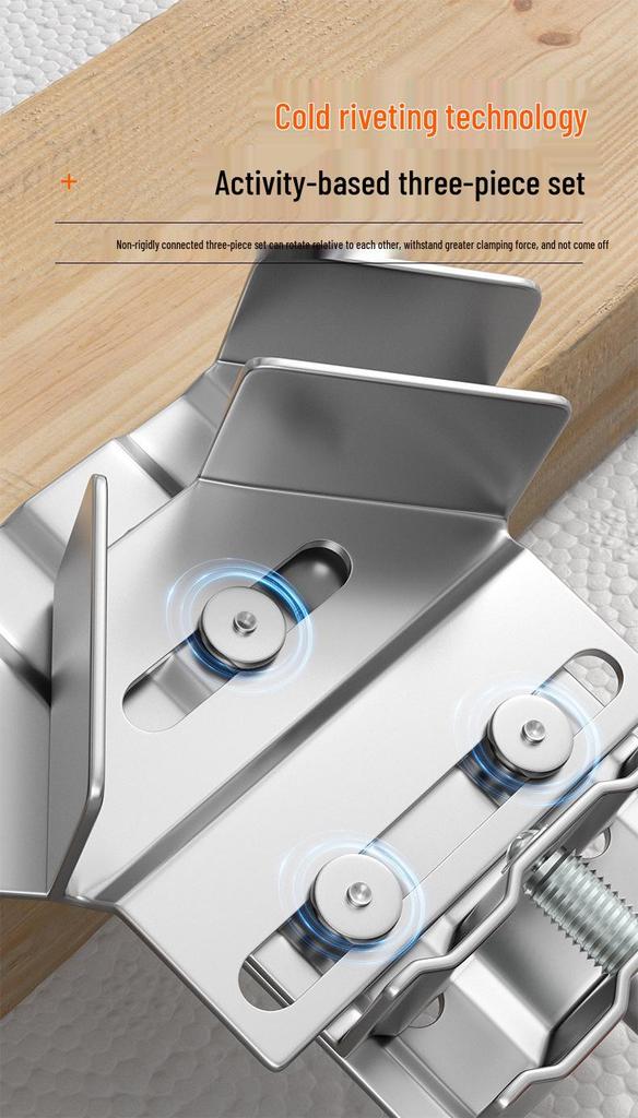 Stainless Steel 90° Welding and Woodworking Clamp Fixture