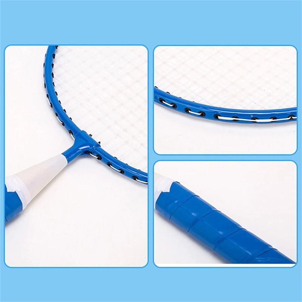 with 3 Balls Kids Badminton Set Shuttlecock Children Badminton Rackets   Racket Sports