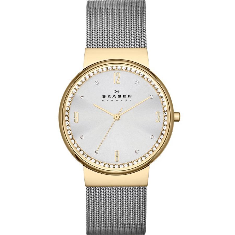 SKAGEN pulkstenis Sieviešu kvarca pulkstenis Tērauda