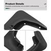 4PCS Car Mud Flaps Splash Guards Mudguards Car Mud Flaps Compatible with Kia Sportage 2022 2023 2024