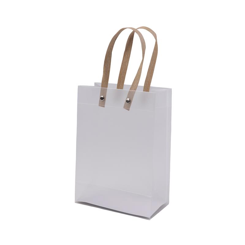 5Pcs Frosted Translucent Pvc Loot Bag Gift Bagbbags For Gifts Packing Bag Pvc Hand Bag Party Decor Souvenir Tote Bags