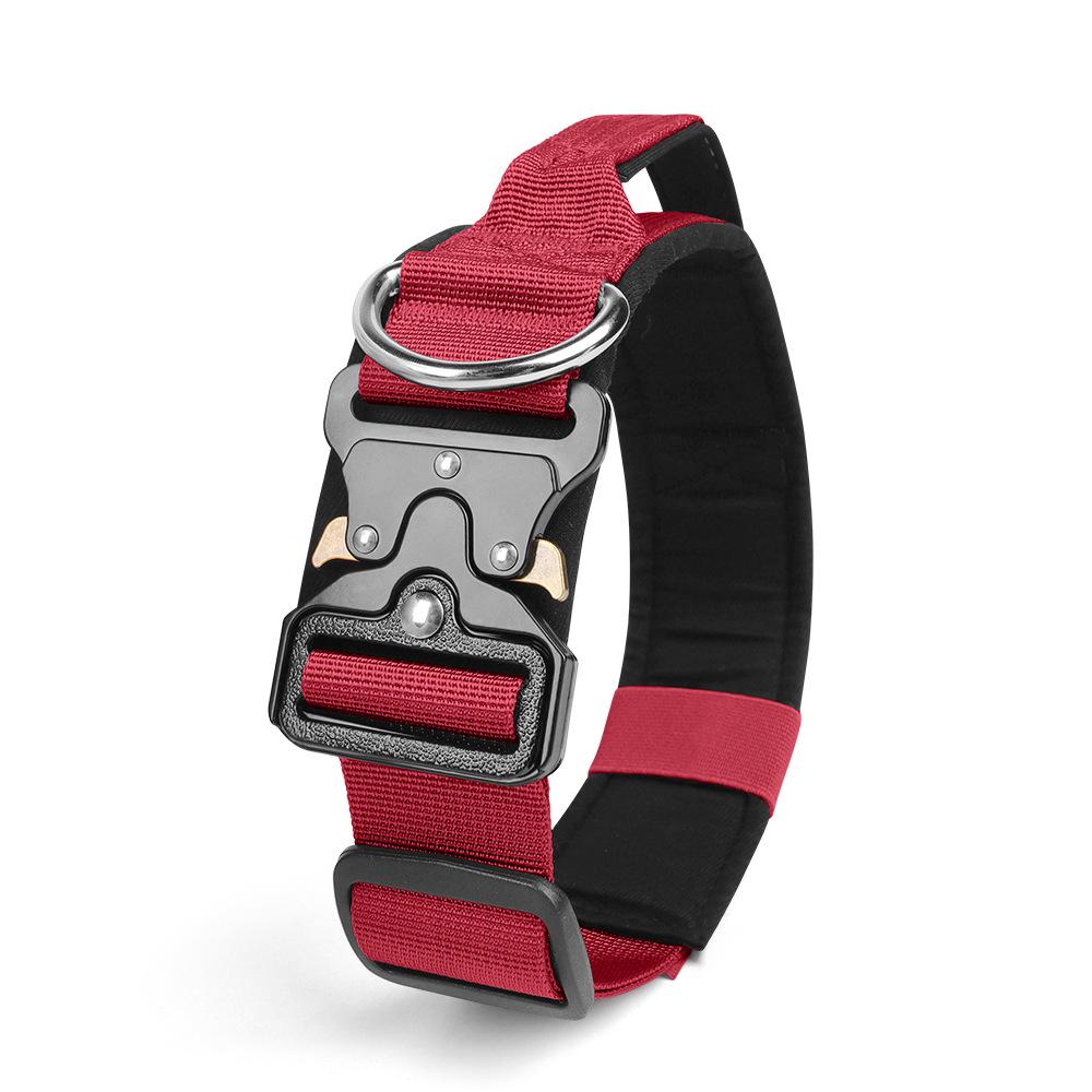 Pet Tactical Collar with Handle and Leash - Explosion-Proof Design