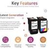 Cartouche d'encre - DOOKY THE ORIGINAL - PG-545XL CL-546XL - Multi-couleurs - Compatible Canon - Pack de 2