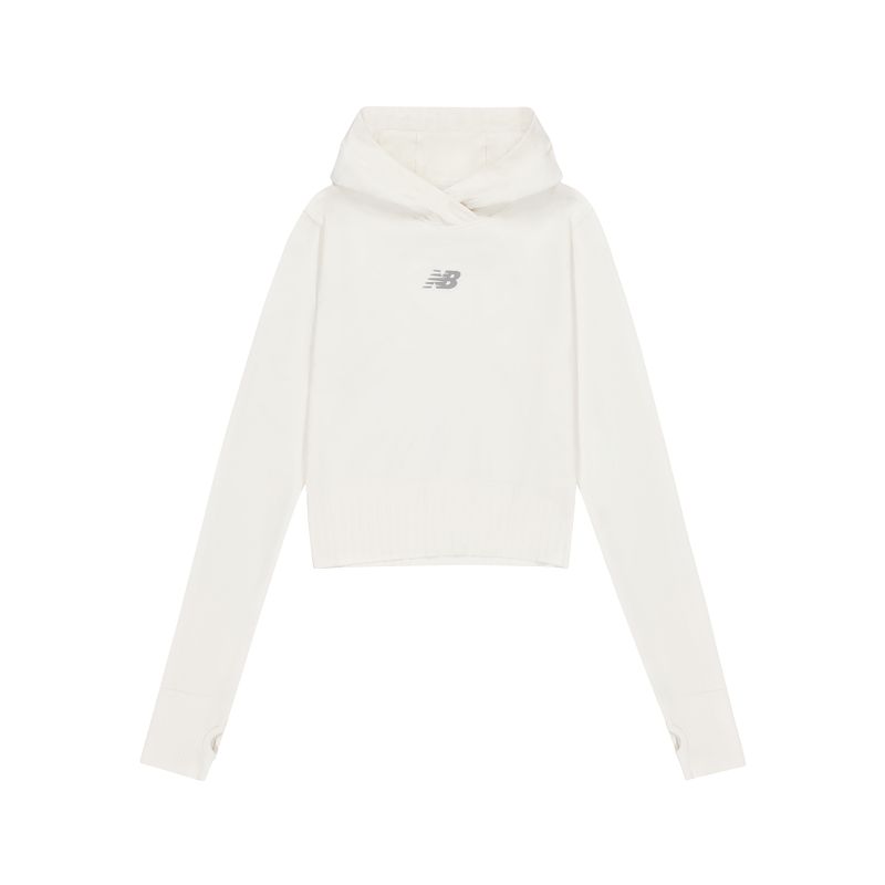 New Balance SS25 Sweatshirt Women s White NDF14322-IV L
