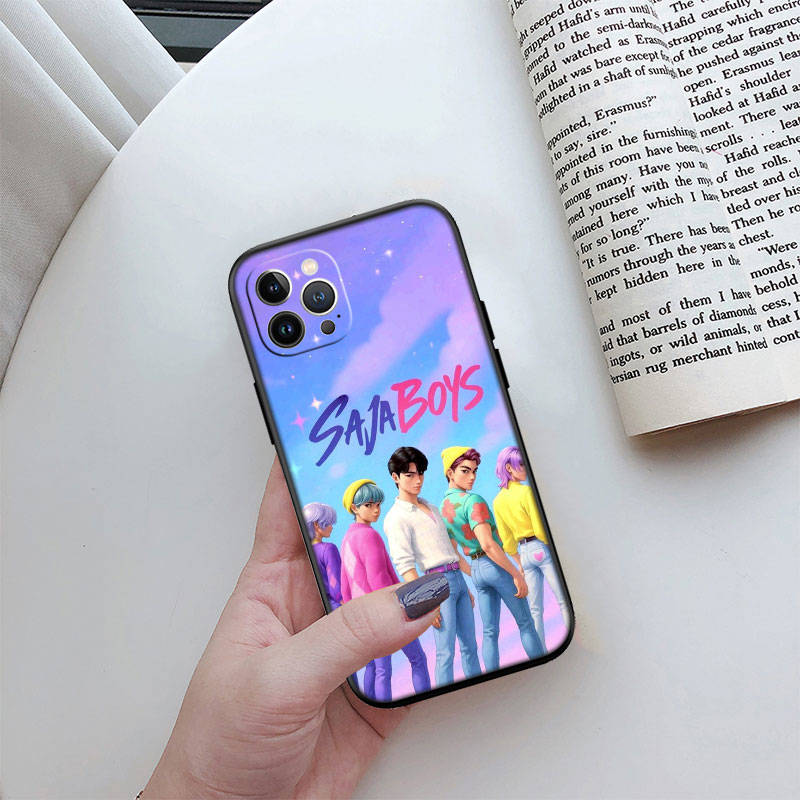 IR16 KPop Lovci démonů Pouzdro na telefon pro iPhone 7 8 11 12 13 14 15 16 16E XS Pro Max XR X SE