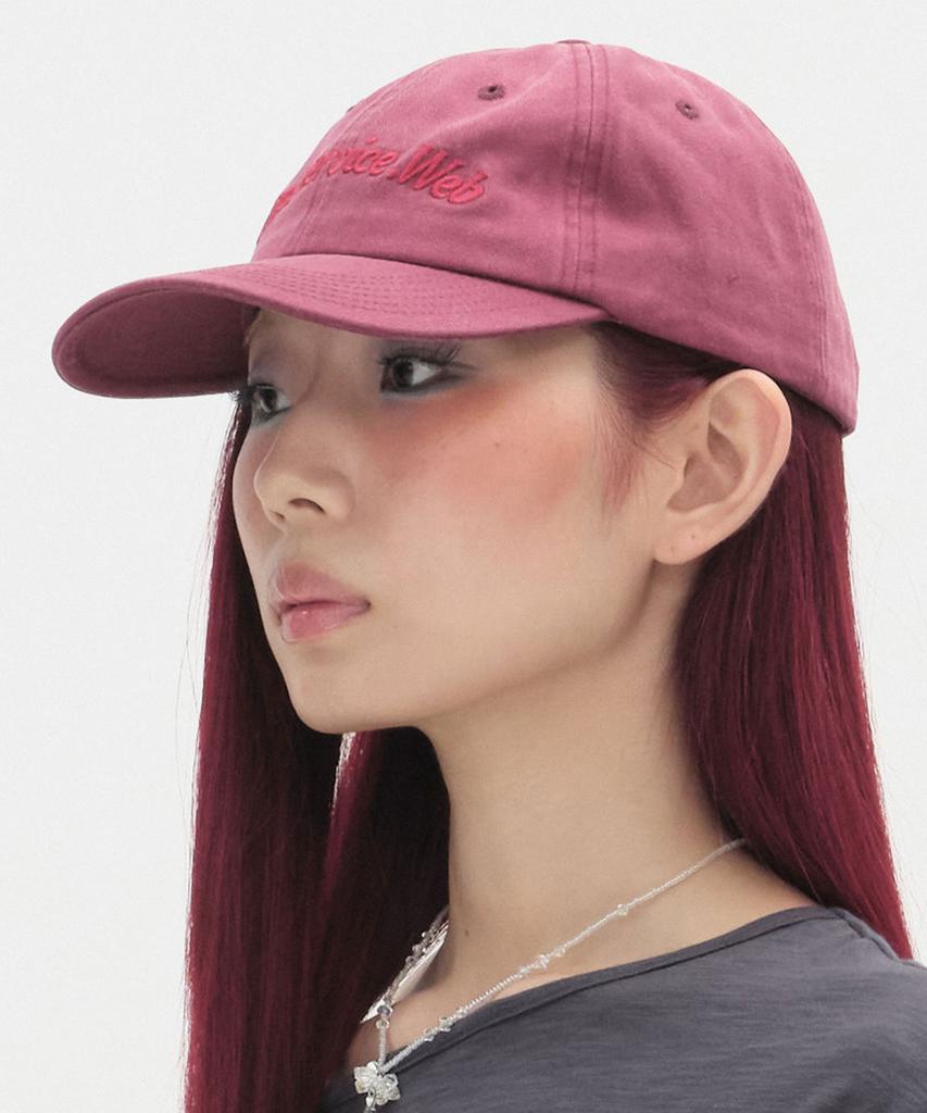 Taibseobiseu Washed Web Cap [Red]