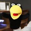 920L for Creative Hand Puppet Storytelling Finger Puppets Cloth Puppets Party Toy for Kids Crow Plush Puppet Decor