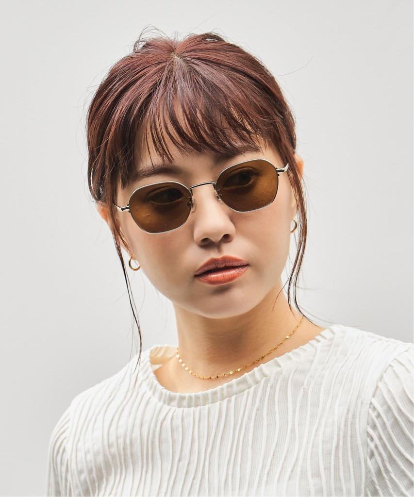 Zoff Sunglasses by Metal UV Size Wellington-style (Gold, ZY252G07_56E1) GDC. frame, protection, stylish, unisex. 5020-145.